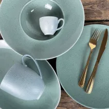 Alumina Granite MINT BLUE