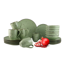 ZIELONA ZASTAWA STOŁOWA