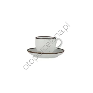 RUSTIC SNOW FILIŻANKA ESPRESSO ZE SPODKIEM 0,10 l - Alumina Bogucice