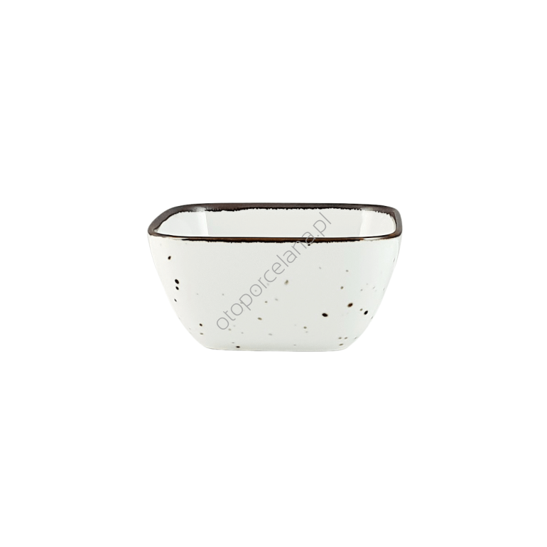 COTTAGE WHITE SALATERKA SQUARE 15 cm - Alumina Bogucice