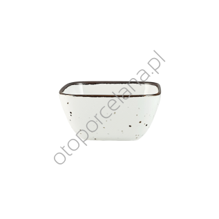 COTTAGE WHITE SALATERKA SQUARE 15 cm - Alumina Bogucice