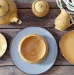 COTTAGE YELLOW SALATERKA 23 cm AKIJ - Alumina Bogucice - 2