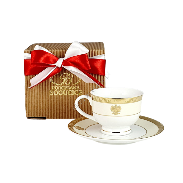 DOMENICO Z ORŁEM filiżanka ze spodkiem espresso ART11