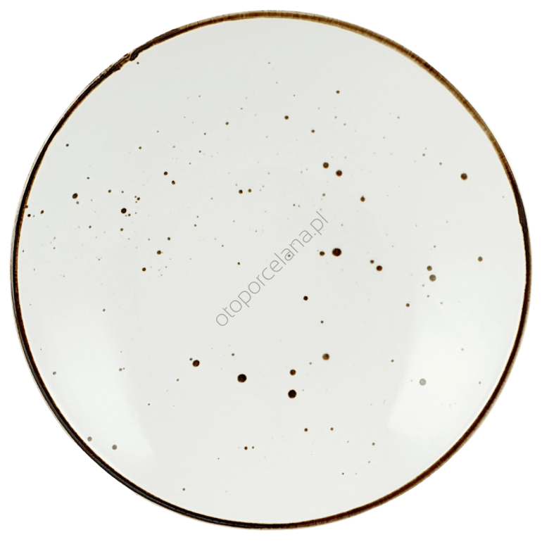 COTTAGE WHITE TALERZ GŁĘBOKI 28 cm - Alumina Bogucice