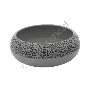 ZINA GREY NIGHT SALATERKA ORGANIC 16 cm - Alumina Bogucice