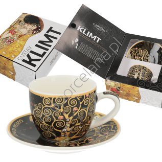 G. KLIMT filiżanka espresso ze spodkiem, DRZEWO ŻYCIA 80 ml