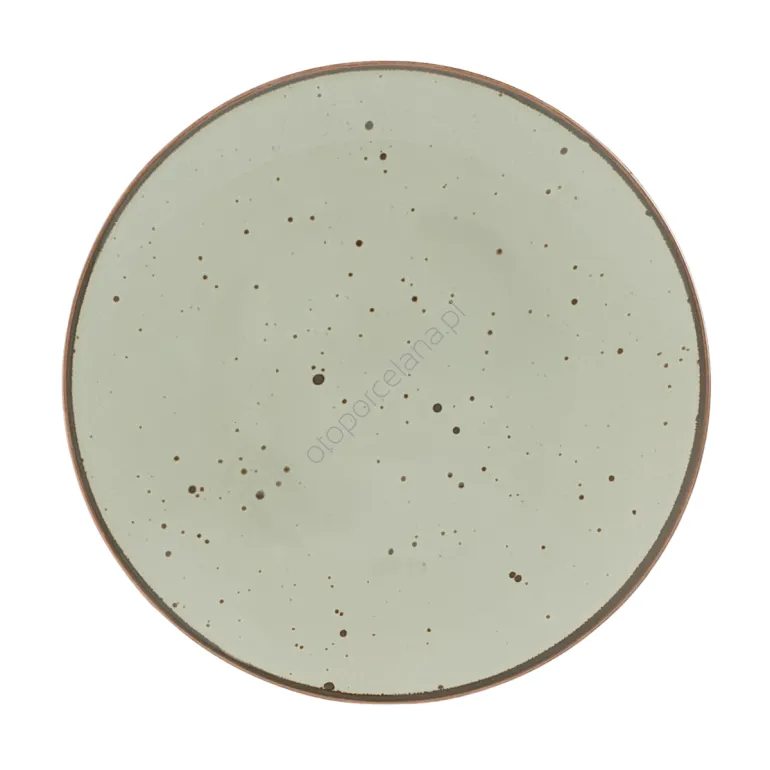 COTTAGE GREEN TEA TALERZ PŁYTKI 28 cm - Alumina Bogucice
