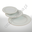 EMILY GOLD komplet talerza 6 osobowy/ 18 sztuk AP101 - 2
