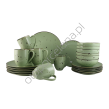 COTTAGE GREEN zestaw dla 6 os. 24 el.- Alumina Bogucice - 2