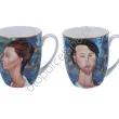 A. MODIGLIANI kpl. 2 kubków, LUNA CZECHOWSKA I LEOPOLD ZBOROWSKI 450 ml - 2
