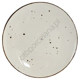 COTTAGE CREAM TALERZ PŁYTKI 27,5 cm - Alumina Bogucice