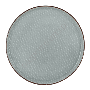 BERGEN GREY TALERZ PŁYTKI 27 cm - Alumina Bogucice