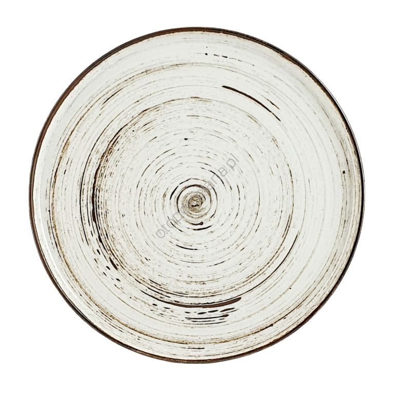 NOSTALGIA WHITE TALERZ PŁYTKI 26 cm nordica - Alumina Bogucice
