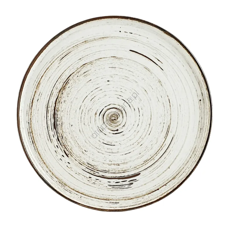 NOSTALGIA WHITE TALERZ PŁYTKI 26 cm nordica - Alumina Bogucice