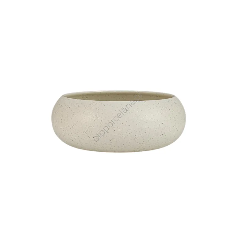GRANITE SOFT CREAM SALATERKA ORGANIC 16 cm - Alumina Bogucice