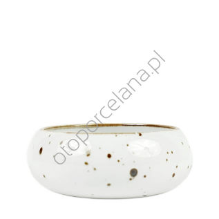 COTTAGE WHITE SALATERKA ORGANIC 13 cm - Alumina Bogucice