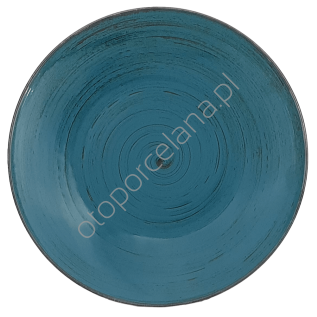 NOSTALGIA LAZUR TALERZ PŁYTKI 27,5 cm - Alumina Bogucice