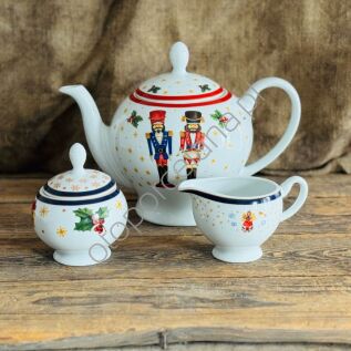 CICHA NOC czajnik, cukiernica, mlecznik