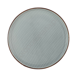 BERGEN GREY TALERZ DESEROWY 22 cm - Alumina Bogucice
