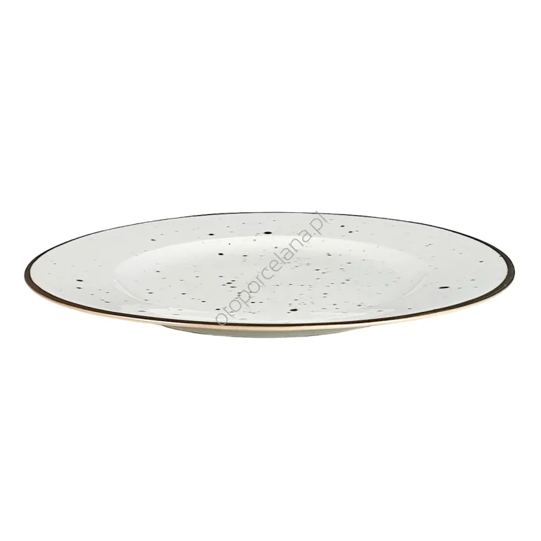 COTTAGE WHITE talerz płytki 28,5 cm AP115 - Alumina Bogucice