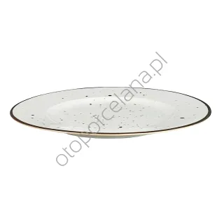 COTTAGE WHITE talerz płytki 28,5 cm AP115 - Alumina Bogucice