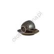 LOFT DARK FILIŻANKA ZE SPODKIEM 300 ml - Alumina Bogucice - 2