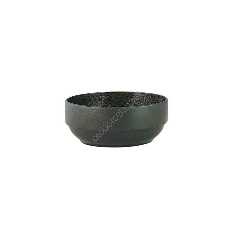 TERREA BLACK SALATERKA sztaplowana 14 cm - Alumina Bogucice