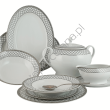OLIVIA serwis obiadowy 6 osobowy/ 24 sztuki. AP101 - 2