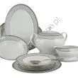 OLIVIA serwis obiadowy 6 osobowy/ 24 sztuki. AP101 - 2