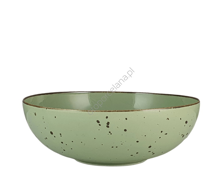 COTTAGE GREEN SALATERKA 23,5 cm - Alumina Bogucice