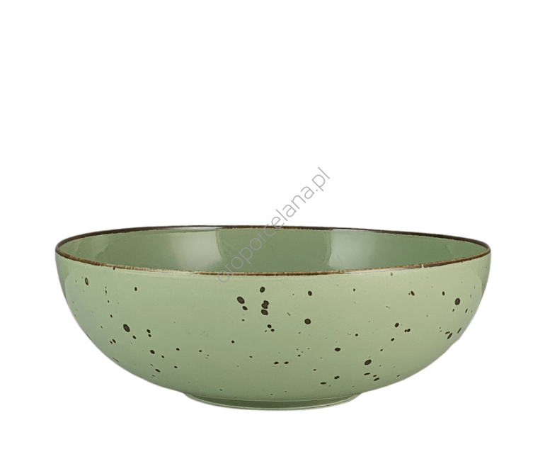 COTTAGE GREEN SALATERKA 23,5 cm - Alumina Bogucice