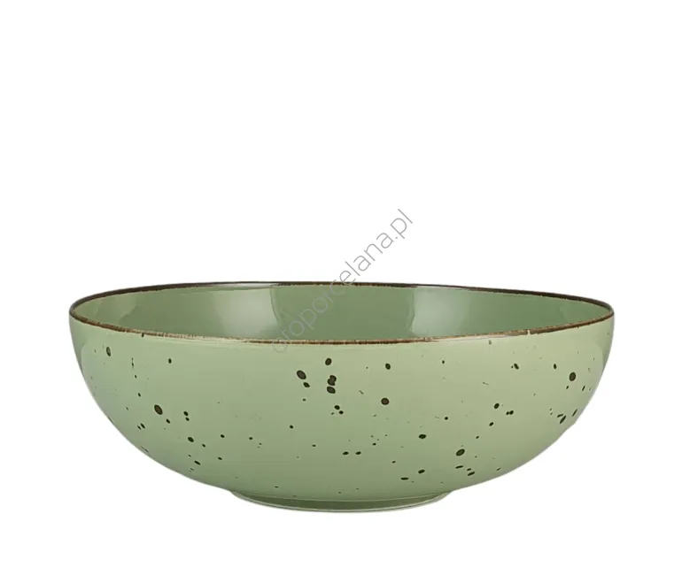 COTTAGE GREEN SALATERKA 23,5 cm - Alumina Bogucice