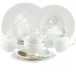 MINOS WHITE serwis do herbaty 6 osobowy z kpl. talerza/ 33 sztuki AC162 - 3
