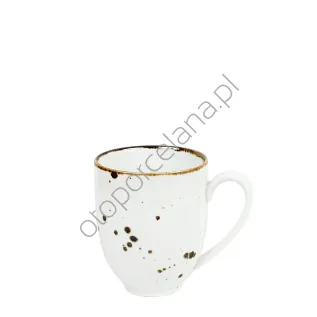 COTTAGE WHITE KUBEK 400 ml - Alumina Bogucice