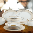MARTHA GOLD CLASSIC  serwis obiadowy 6 osobowy/ 25 sztuk - 2