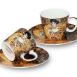 G. KLIMT zestaw 2 filiżanek do espresso, ADELA 100 ml - 3
