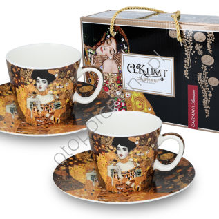 G. KLIMT zestaw 2 filiżanek do espresso, ADELA 100 ml