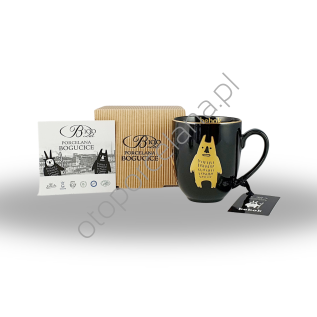 BEBOK GOLD czarny kubek SL30 420 ml
