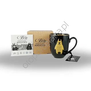 BEBOK GOLD czarny kubek SL30 420 ml
