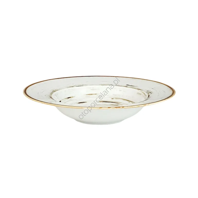 NOSTALGIA WHITE TALERZ GŁĘBOKI 23,5 cm AP115 - Alumina Bogucice