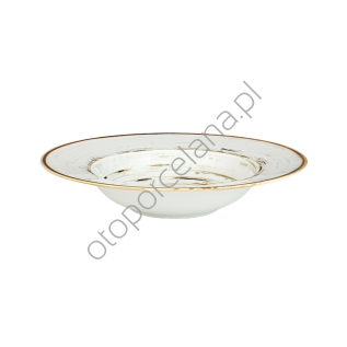 NOSTALGIA WHITE TALERZ GŁĘBOKI 23,5 cm AP115 - Alumina Bogucice