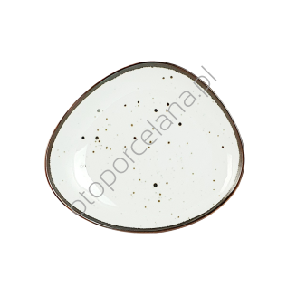 COTTAGE WHITE talerz deserowyi AQUA AP129- Alumina Bogucice