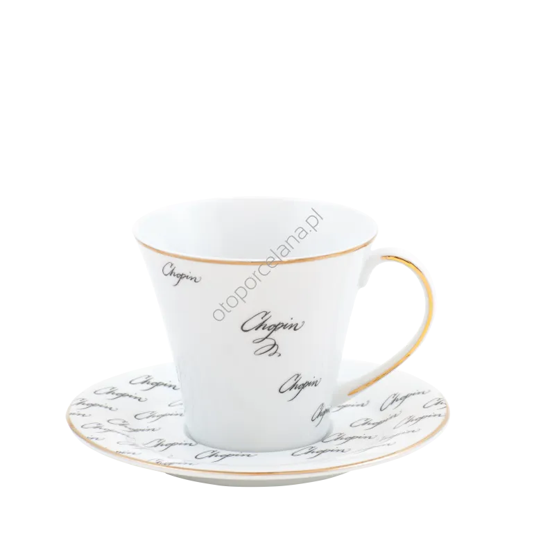 FRYDERYK CHOPIN kubek 300 ml ze spodkiem