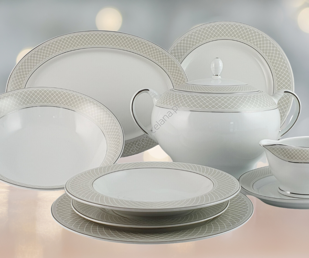 SCANIA CLASSIC serwis obiadowy 6 osobowy/ 24 sztuk