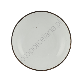 RUSTIC SNOW TALERZ GŁEBOKI COUP SOUP 19,5 cm - Alumina Bogucice
