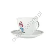 MELUZYNA filiżanka ze spodkiem jumbo skośne 450 ml - 2