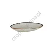 COTTAGE CREAM talerz deserowy 18,5 x 21,5 cm AQUA - Alumina Bogucice - 2