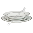KELLY PLATIN komplet talerzy 6/18 - 2