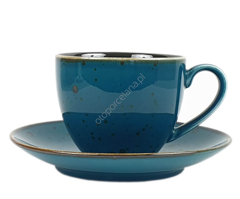 COTTAGE LAGUNA FILIŻANKA Z SPODKIEM 300 ml - Alumina Bogucice