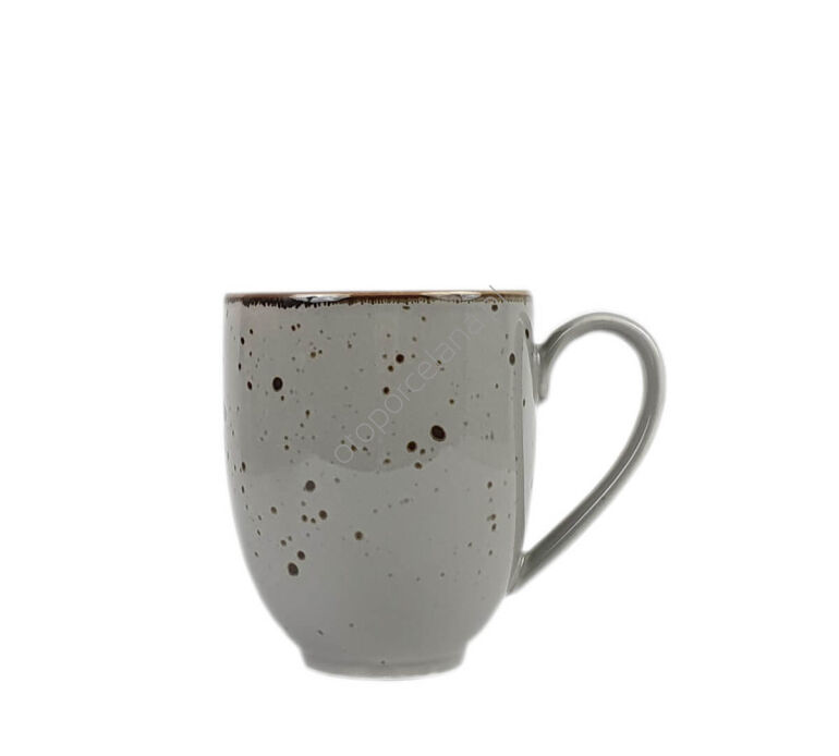 COTTAGE GREY KUBEK 400 ml - Alumina Bogucice